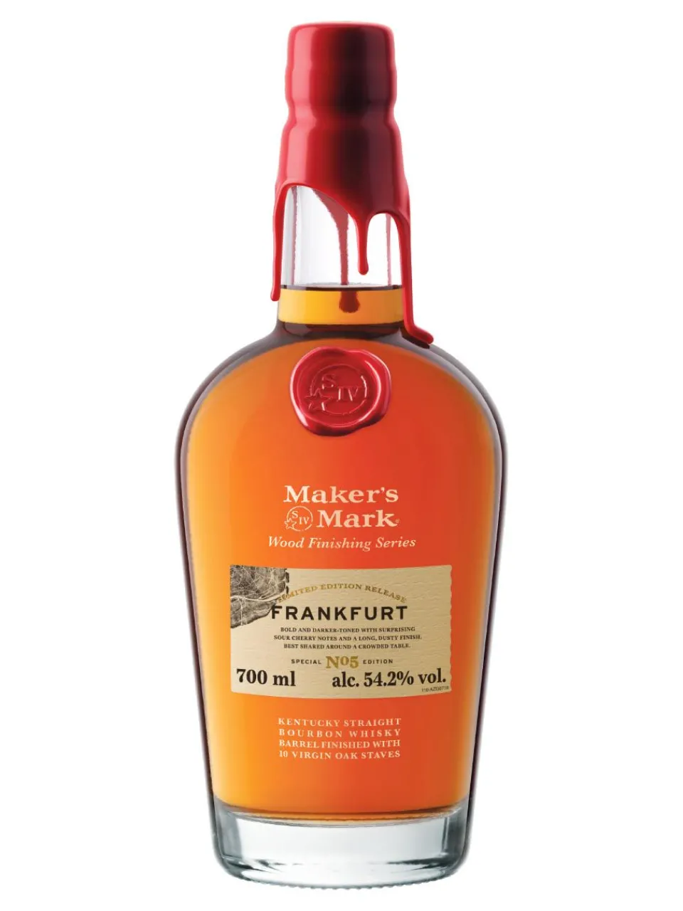 Best makers-mark Maker's Mark Wood Finishing Series Frankfurt Edition Kentucky Whiskey 54.2% 0.7L