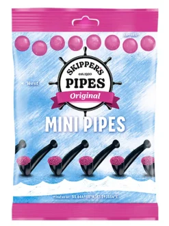 Hot skippers-pipes Malaco Skipper's Mini Pipes 192g