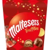 Hot maltesers Truffles with malt filling and honeycomb pieces covered in milkchocolate