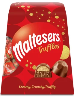 Discount maltesers Truffles with malt filling and honeycomb pieces covered in milkchocolate