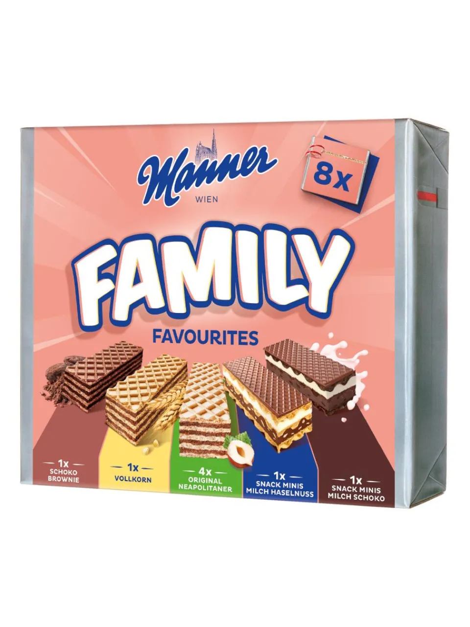Clearance manner Family Favourites 8x75g