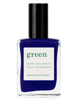 Hot manucurist Green Natural Nail Polish Navy Blue 15 ml
