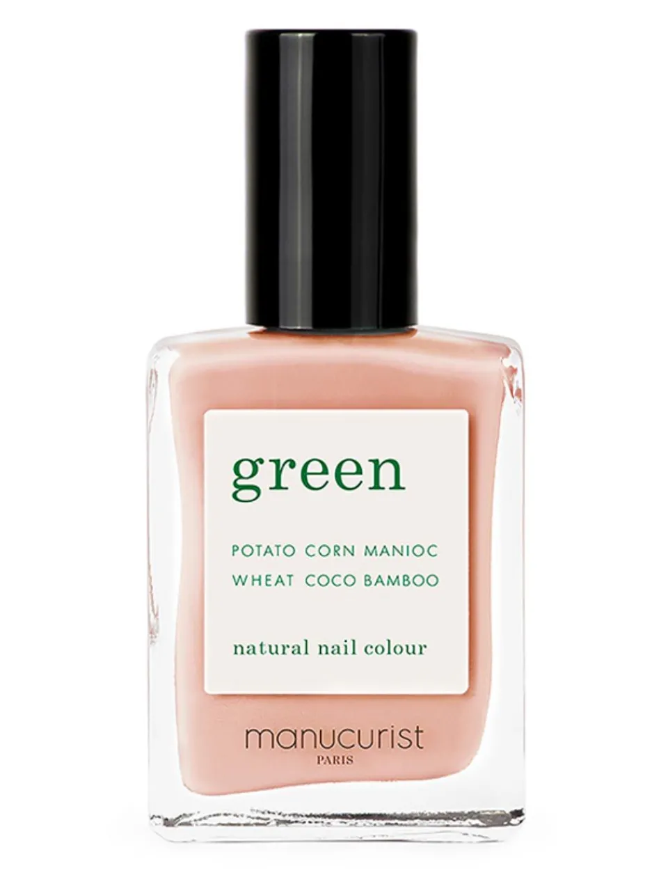 Fashion manucurist Green Natural Nail Polish Shell Beige 15 ml