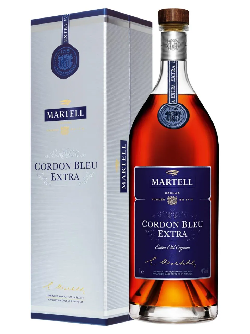 Hot martell Cordon Bleu Extra 40% 1L