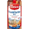Hot meica Frankfurter Sausage in a jar, 250g
