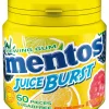 New mentos Gum Juice Burst Yellow sugarfree, 120g