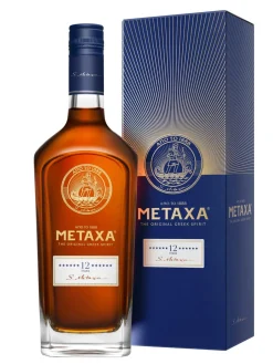 Sale metaxa 12* Brandy 40% 1L gift pack