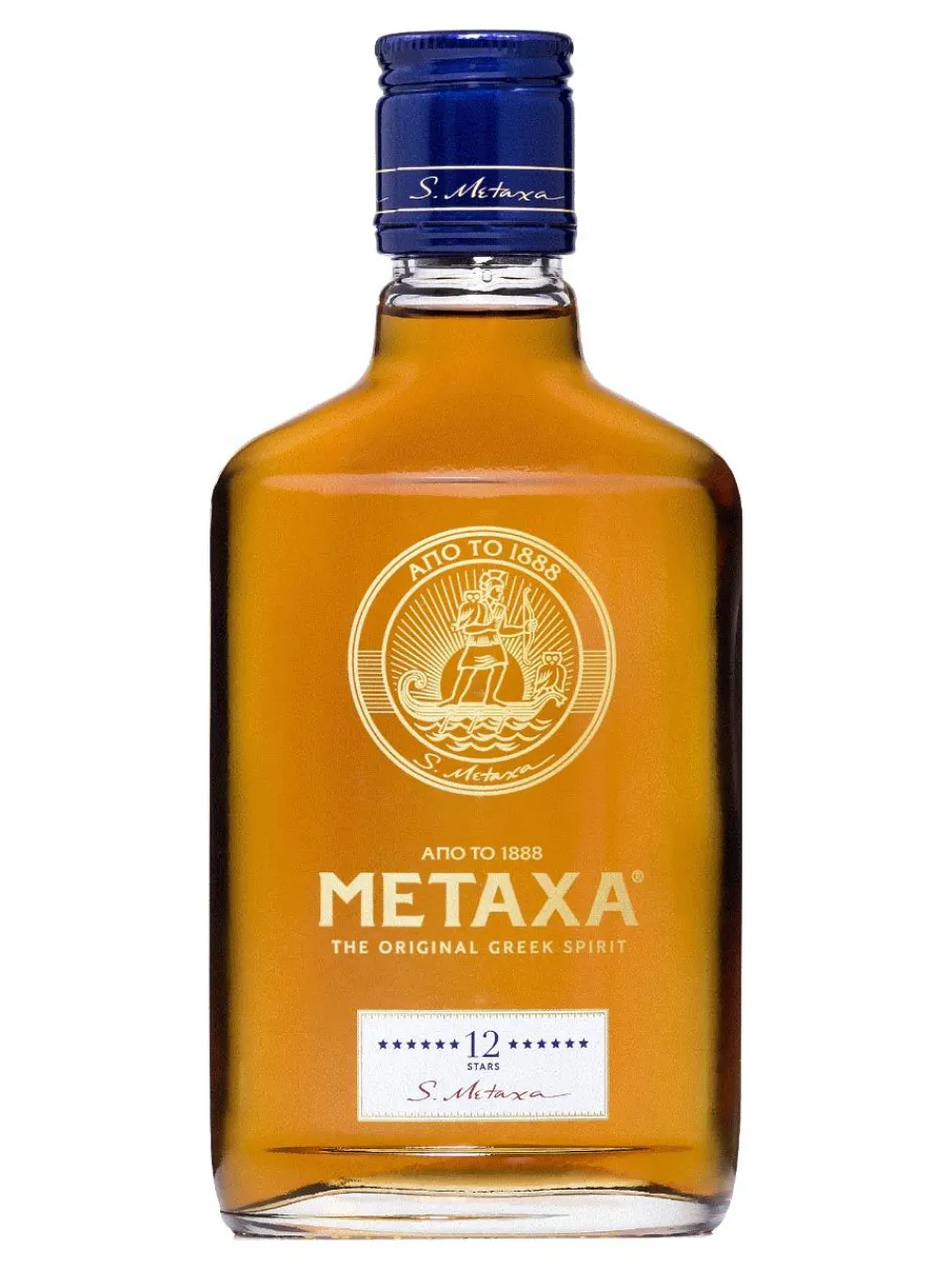 Hot metaxa 12* Greek Brandy 40% 0.2L