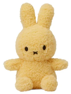 Best miffy Sitting Teddy Yellow - 23 cm, 100% recycled