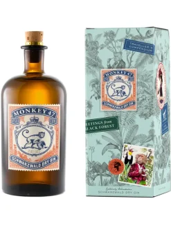 Discount monkey-47 Monkey 47 Schwarzwald Dry Gin Traveller’s Compendium Edition 0.5L 47%