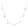 Hot sif-jakobs-1 Necklace Ellera Piccolo with multicoloured zirconia