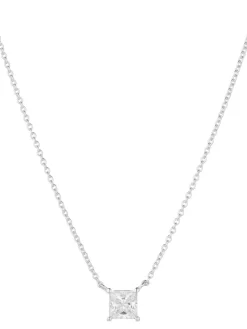 Best sif-jakobs-1 Necklace Ellera Quadrato - with white zirconia