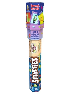 Hot smarties NESTLE Travel Cards Topper Giant Hexatube 130g