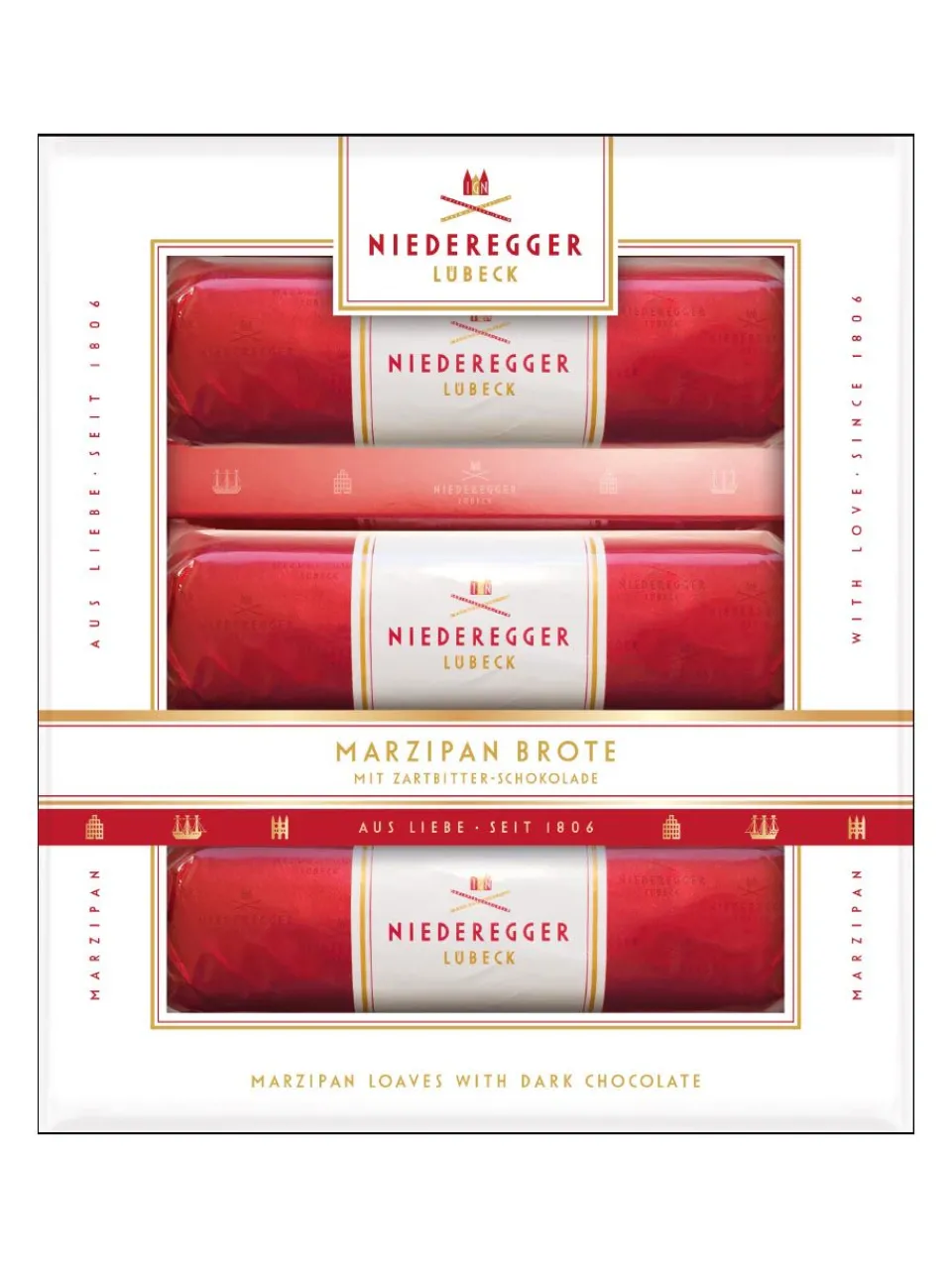 Hot niederegger Marzipan loaf 375g