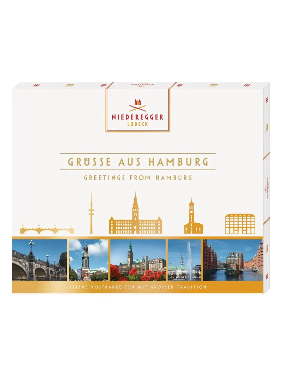 Clearance niederegger Marzipanerie with a Hamburg sleeve