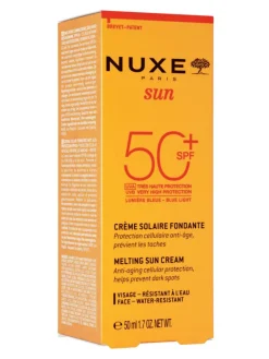 New nuxe Sun Melting Sun Cream SPF 50+ 50 ml