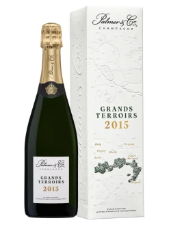 Clearance palmer-and-co Palmer & Co., Grands Terroirs Vintage, Champagne, AOC, brut, white (gift box) 0.75L