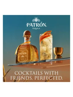 Clearance patron Patrón Tequila Anejo 40% 1L gift pack