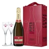 Discount piper-heidsieck , Cuvée Brut, Champagne, AOC, brut, white (carton gift box incl. 2 glasses) 0.75L