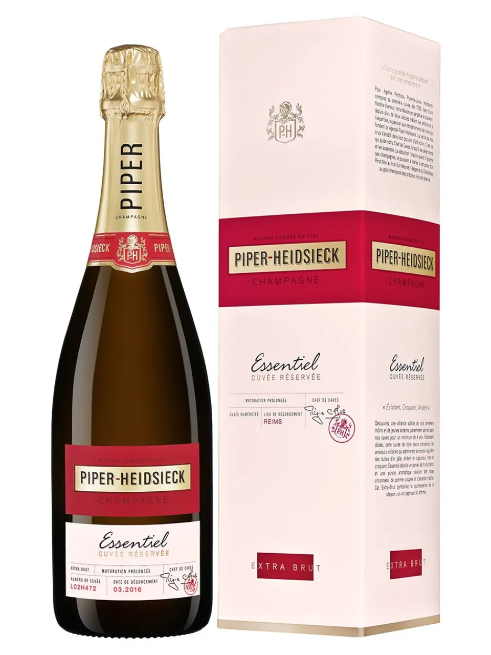 Online piper-heidsieck , Essentiel, Champagne, AOC, brut, white (gift box) 0.75L