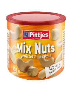 Hot pittjes Mix Nuts Tin, 150g