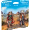 Best playmobil , bandit and sheriff