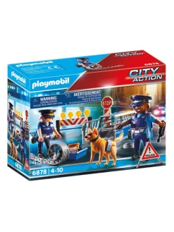 Discount playmobil , City Life, police roadblock
