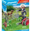 Discount playmobil , firefighter animal rescue