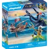Hot playmobil , giant octopus