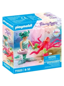 Clearance playmobil , mermaid with octopus