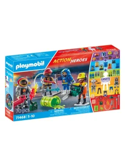 Clearance playmobil , my figures: fire rescue