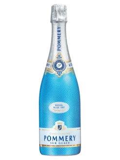 Hot pommery , Royal Blue Sky, Champagne, demi-sec, white 0.75L
