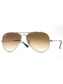 Sale ray-ban Ray Ban RB3025 Aviator Gradient, Men Sunglasses, Small, lightbrown