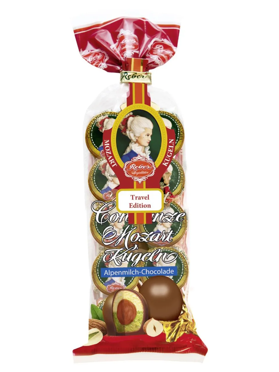 Outlet reber Constanze Mozart-Kugel Gift bag 200g