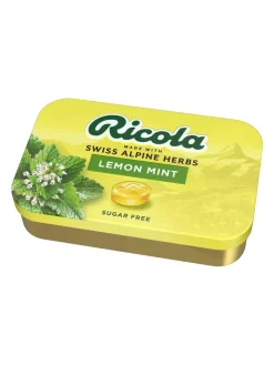 Online ricola Lemon Mint Sugarfree 75g Tin