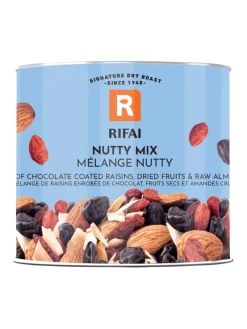Discount al-rifai Rifai Nutty Mix of chocolate coated raisins, dried fruits & raw almonds
