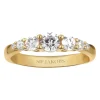 Discount sif-jakobs-1 Ring Belluno - 18k gold plated with white zirconia