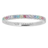 Fashion sif-jakobs-1 Ring Ellera with multicoloured zirconia