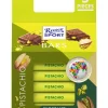 New ritter-sport Ritter Sport Pistachio Tower milk chocolate bar with roasted and salted pistachio pieces