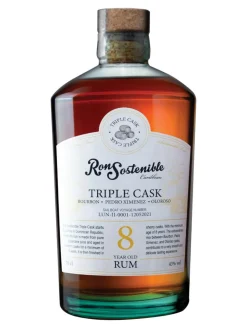 Fashion ron-sostenible Ron Sostenible 8y Triple Cask Domenican Rum 43% 0.7L
