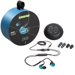 Sale shure AONIC 215 - Wired Sound Isolating Earphones blue