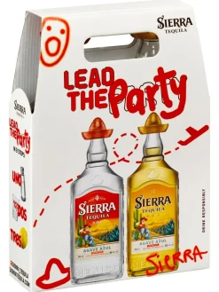Hot sierra Tequila Silver/Reposado 38% 2x1L Twinpack