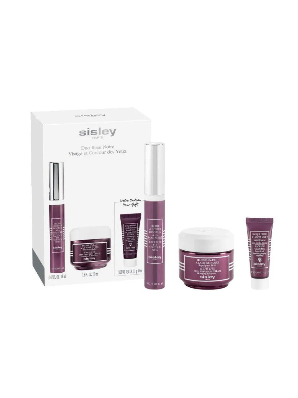Clearance sisley Black Rose Face Care Set
