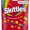 Outlet skittles chewy candies coated with sugar, with fruit flavor 318g