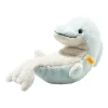 Hot steiff , denny dolphin, light blue