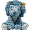 Fashion steiff , dixi triceratops 28 petrol sitting