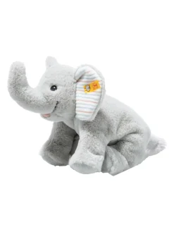 Discount steiff , floppy trampili elephant, light grey