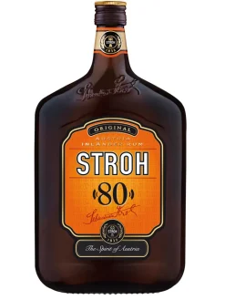 Fashion stroh Rum Original 80% 1L Flask