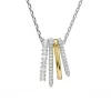 Hot swarovski , Hyperbola, women's necklace