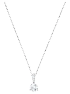 Sale swarovski , Solitaire, women's necklace, size 38/1x1.5 cm
